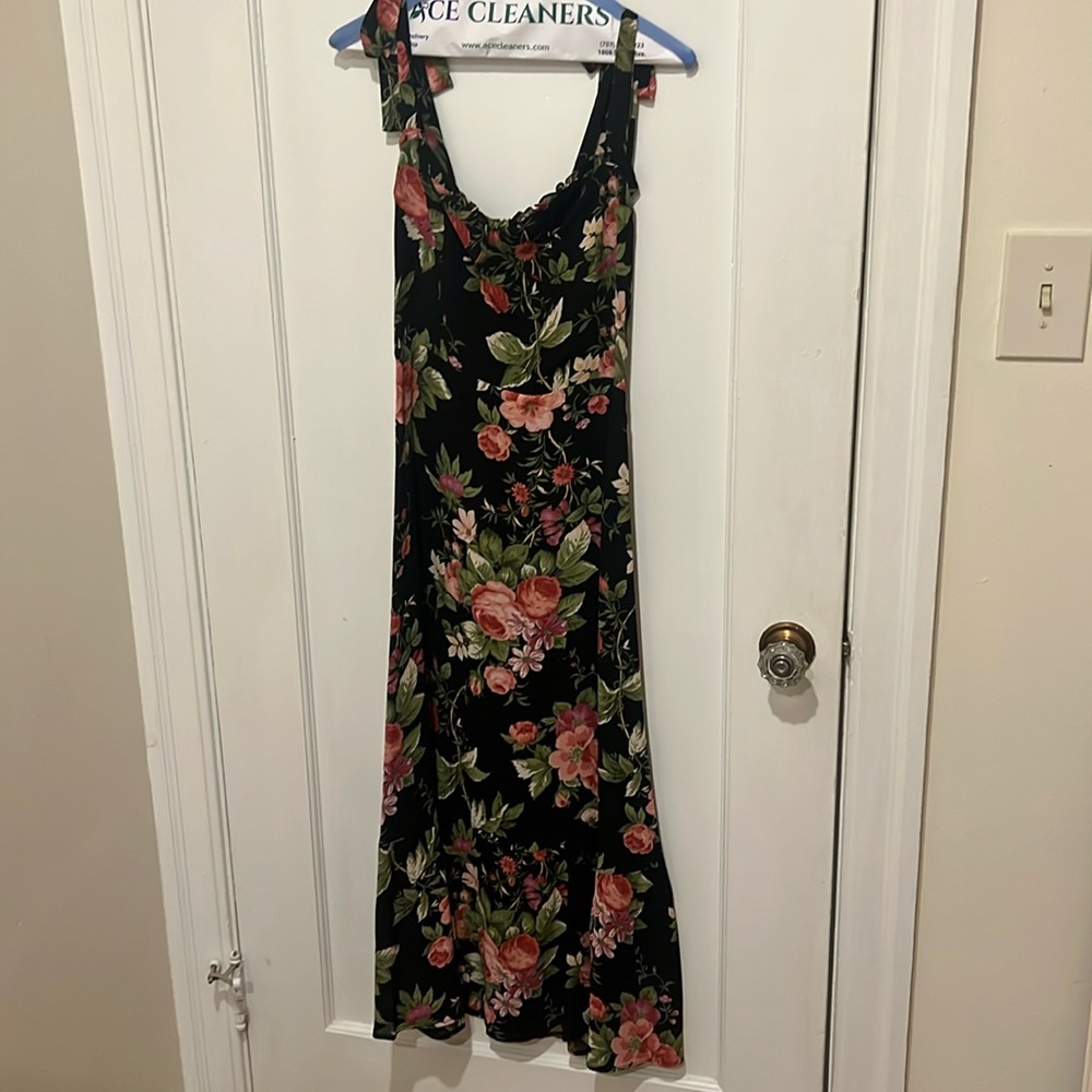 Reformation Riki Floral Midi Dress
